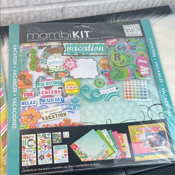 Mambi Vacation Scrapbook Kit - Multicolor - Picture 3 of 4